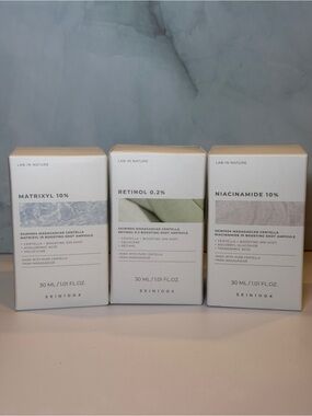 SKIN1004 Lab in Nature Ampoule Set – Retinol, Niacinamide & Matrixyl